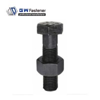 Black A325 Heavy Hex Bolt A325 Heavy Hex Structural Bolts ASTM A325 Bolt Steel Structural Bolt A325